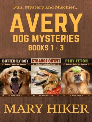 cover image of Avery Barks Dog Mysteries Boxed Set (Books 1-3)